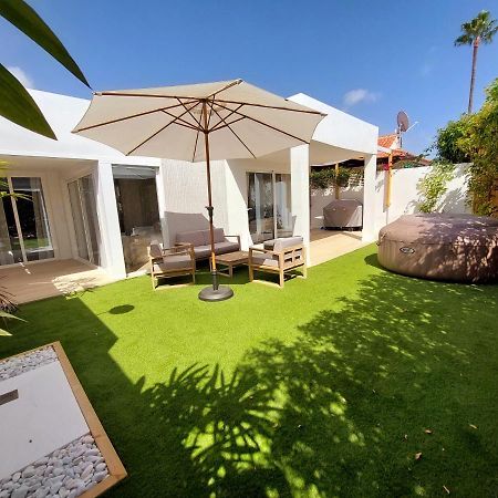 Bungalow De Diseno Hidromasajes Terraza Y Piscina. San Bartolomé Buitenkant foto