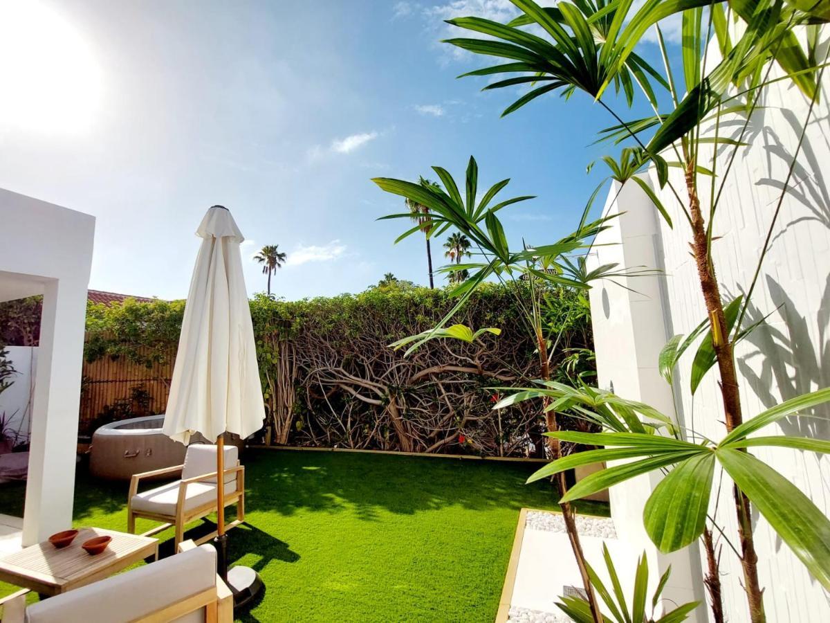 Bungalow De Diseno Hidromasajes Terraza Y Piscina. San Bartolomé Buitenkant foto