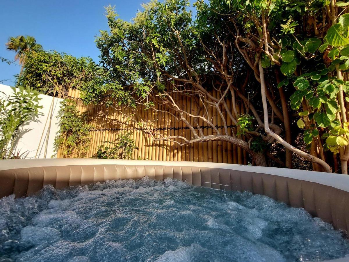 Bungalow De Diseno Hidromasajes Terraza Y Piscina. San Bartolomé Buitenkant foto